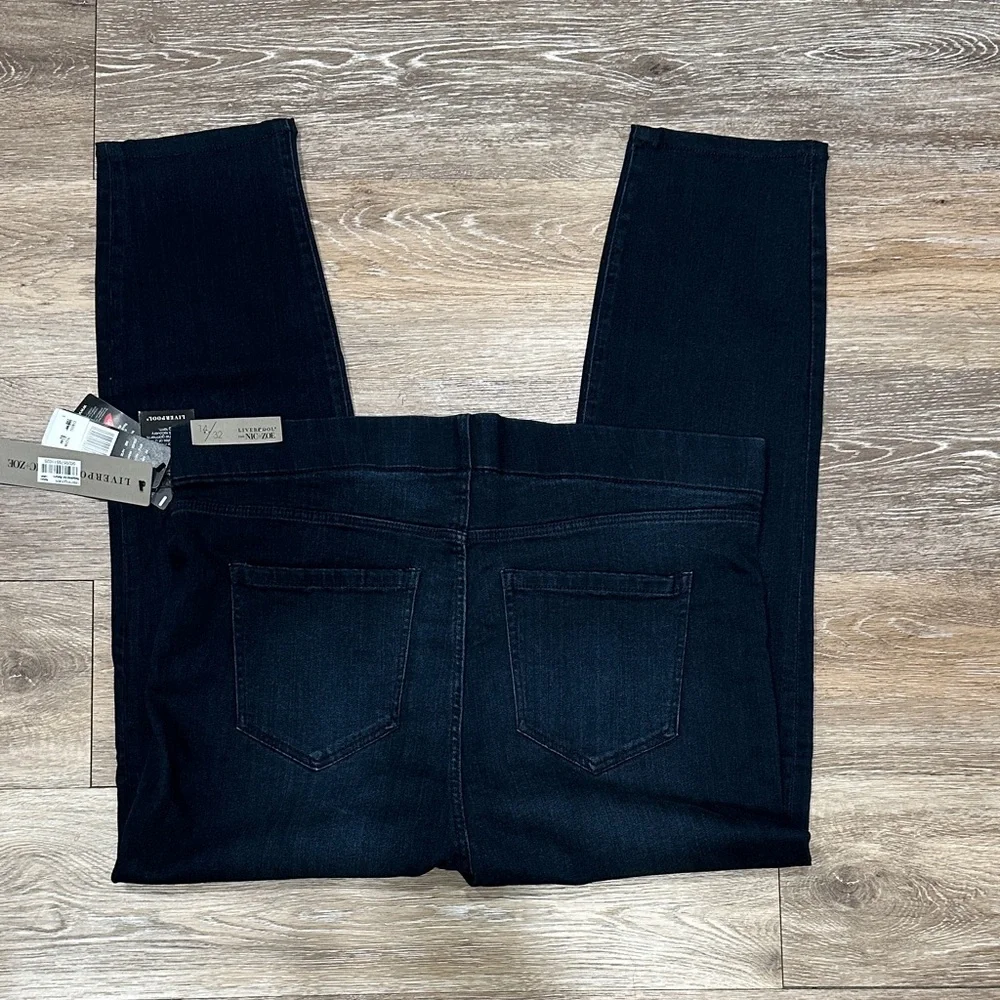 NWT! Liverpool Abby Skinny Deep Indigo Pants - Picture 6 of 7